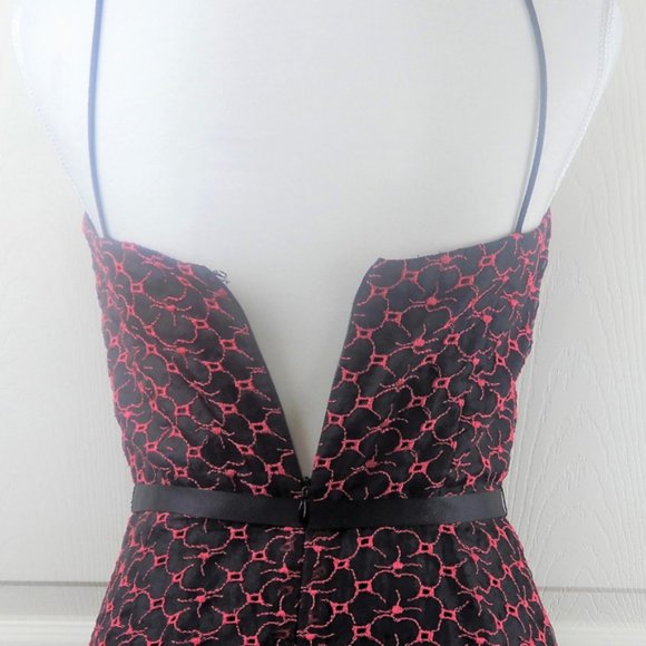 ABS Collection Black & Pink Spaghetti Strap Dress - Picture 6 of 16
